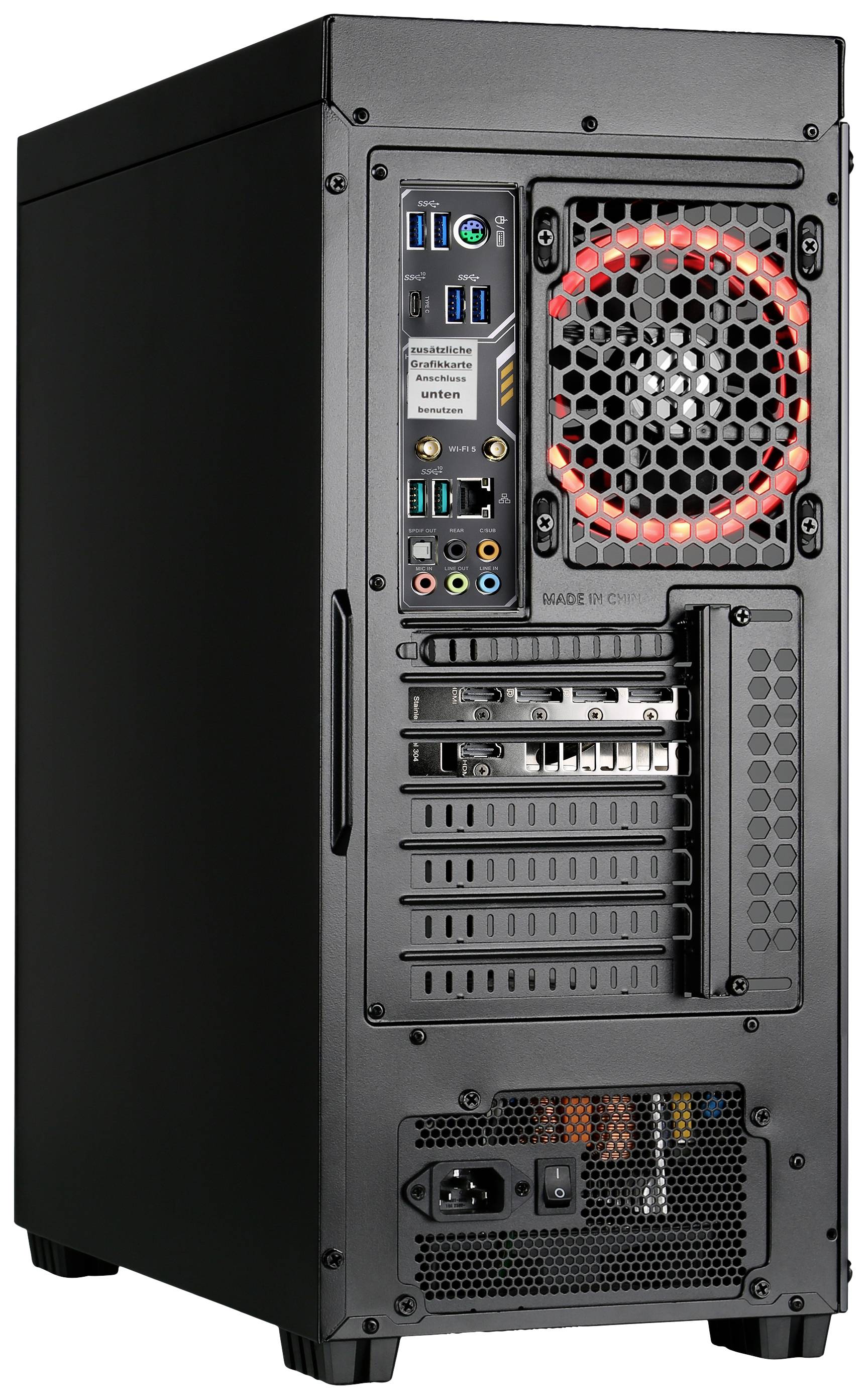 CSL Computer Gaming PC Sprint N80120 AMD Ryzen 9 5900X 32GB RAM 1000GB SSD Nvidia GeForce RTX 3080 10GB GDDR6X Win 11 Home 83490