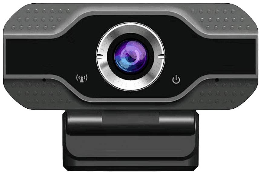 Denver WEC-3110 Full HD-Webcam 1920 x 1080 Pixel Klemm-Halterung