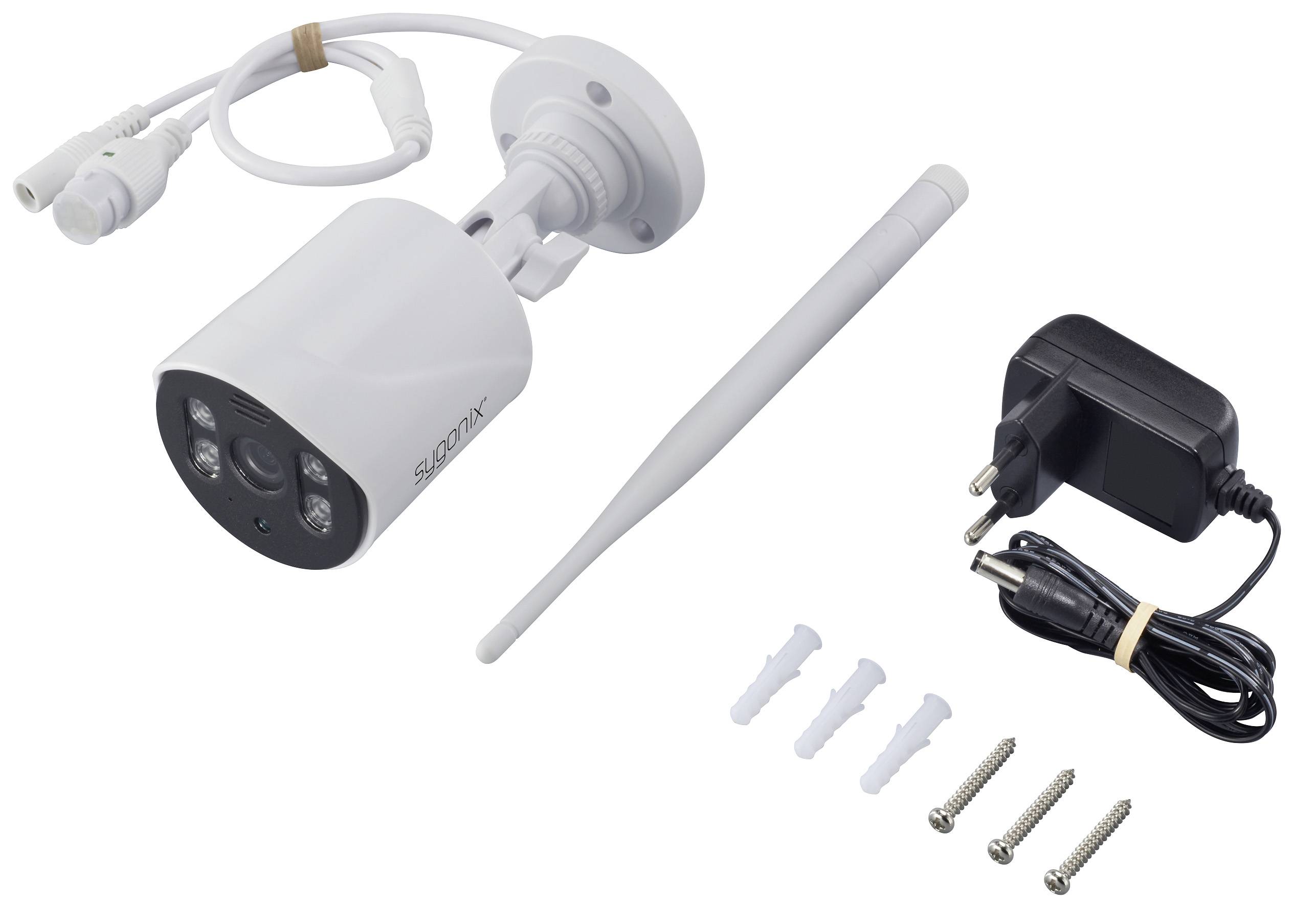 Sygonix SY-5047534 Funk-Zusatzkamera 1920 x 1080 Pixel 2.4GHz