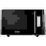 Medion MD 14482 Micro-ondes acier inoxydable, noir 800 W fonction grill, avec écran, fonction minuteur