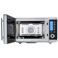 Medion MD 15501 Mikrowelle Edelstahl, Schwarz 900W Timerfunktion, Antihaftbeschichtung, Grillfunktion, mit Display Medion MD 15501 Mikrowelle Edelstahl, Schwarz 900W Timerfunktion, Antihaftbeschichtung, Grillfunktion, mit Display