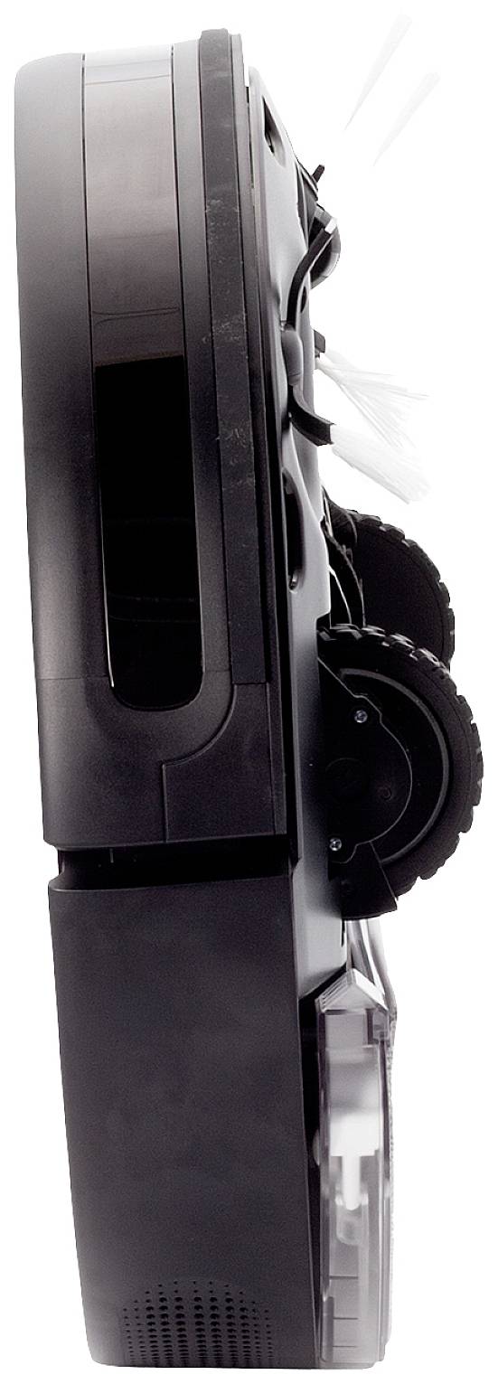 Medion MD 20021 Saugroboter Weiß, Schwarz App gesteuert, kompatibel mit Amazon Alexa, kompatibel mit Google Home, Sprachgesteuert