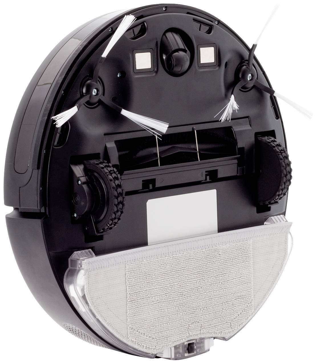 Medion MD 20021 Saugroboter Weiß, Schwarz App gesteuert, kompatibel mit Amazon Alexa, kompatibel mit Google Home, Sprachgesteuert