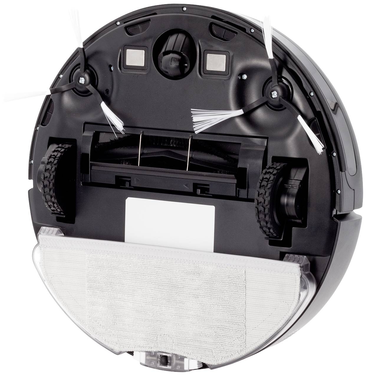 Medion MD 20021 Saugroboter Weiß, Schwarz App gesteuert, kompatibel mit Amazon Alexa, kompatibel mit Google Home, Sprachgesteuert