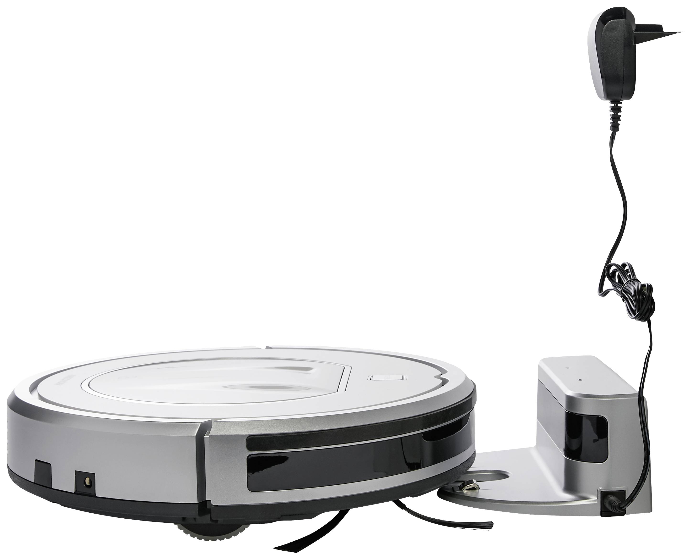 Medion MD 19100 Saugroboter Silber Fernbedienbar, Startzeit programmierbar