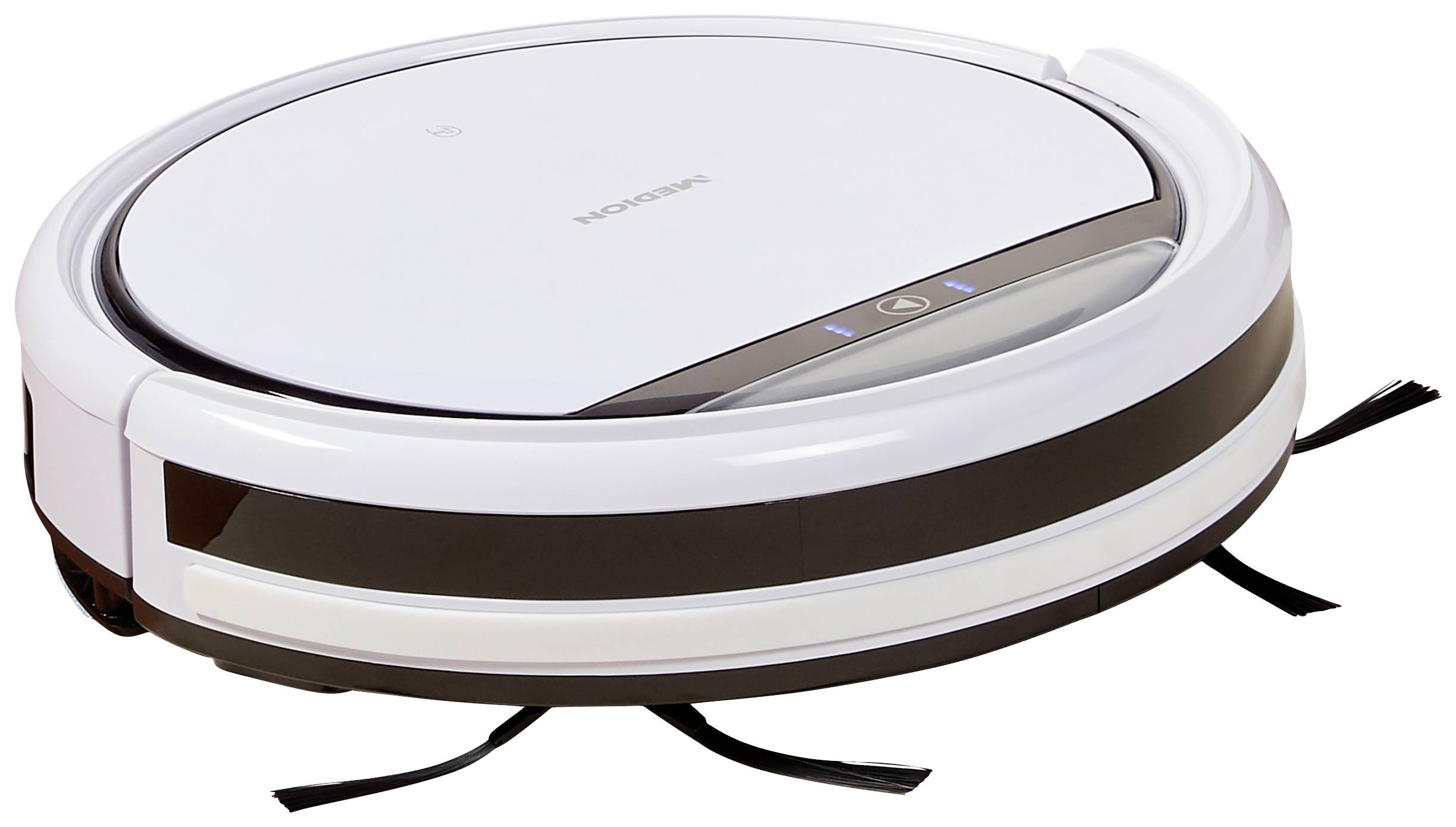 Medion MD 19510 Saugroboter Weiß, Schwarz 1 virtuelle Wand, Startzeit programmierbar