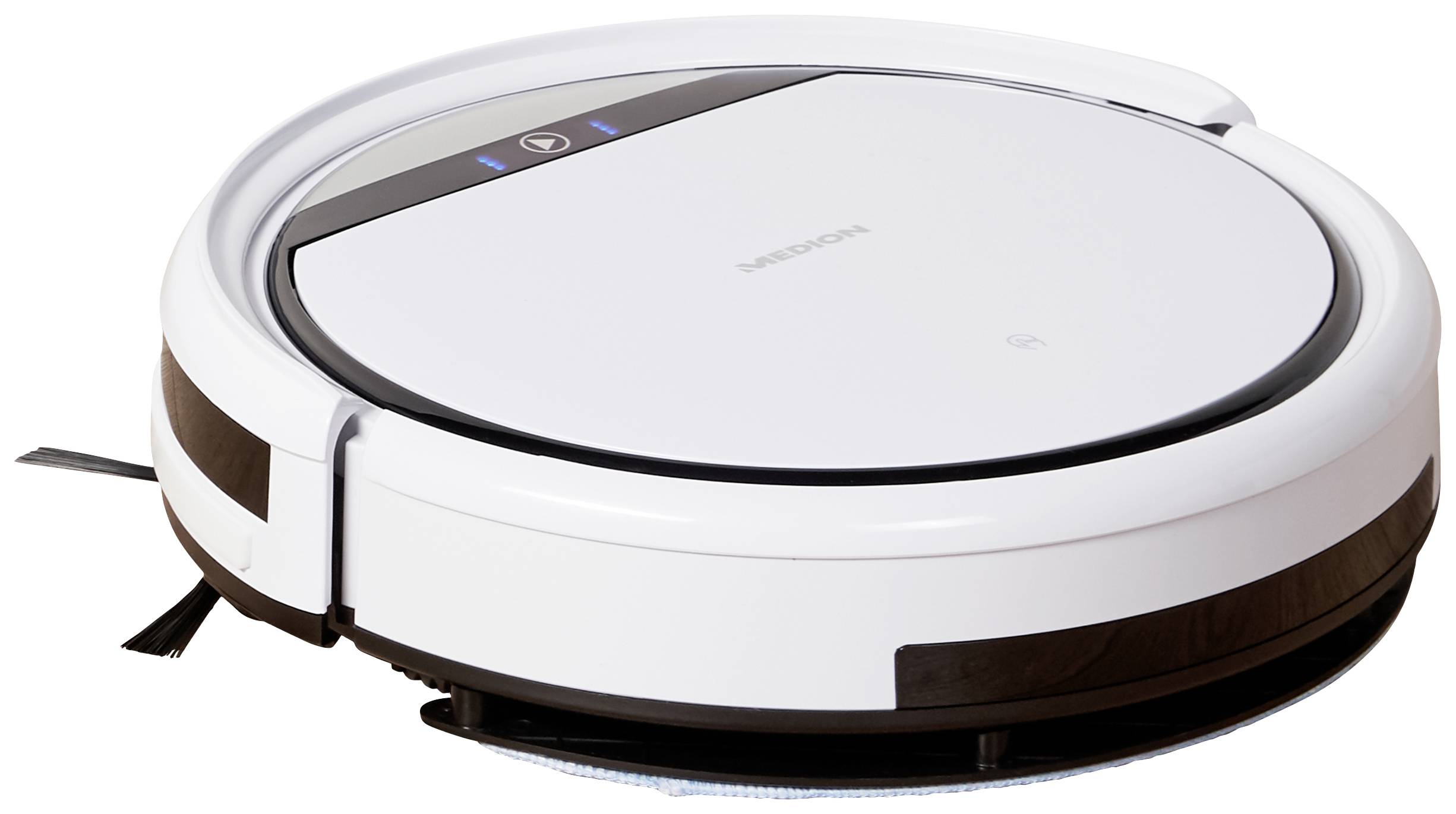 Medion MD 19510 Saugroboter Weiß, Schwarz 1 virtuelle Wand, Startzeit programmierbar