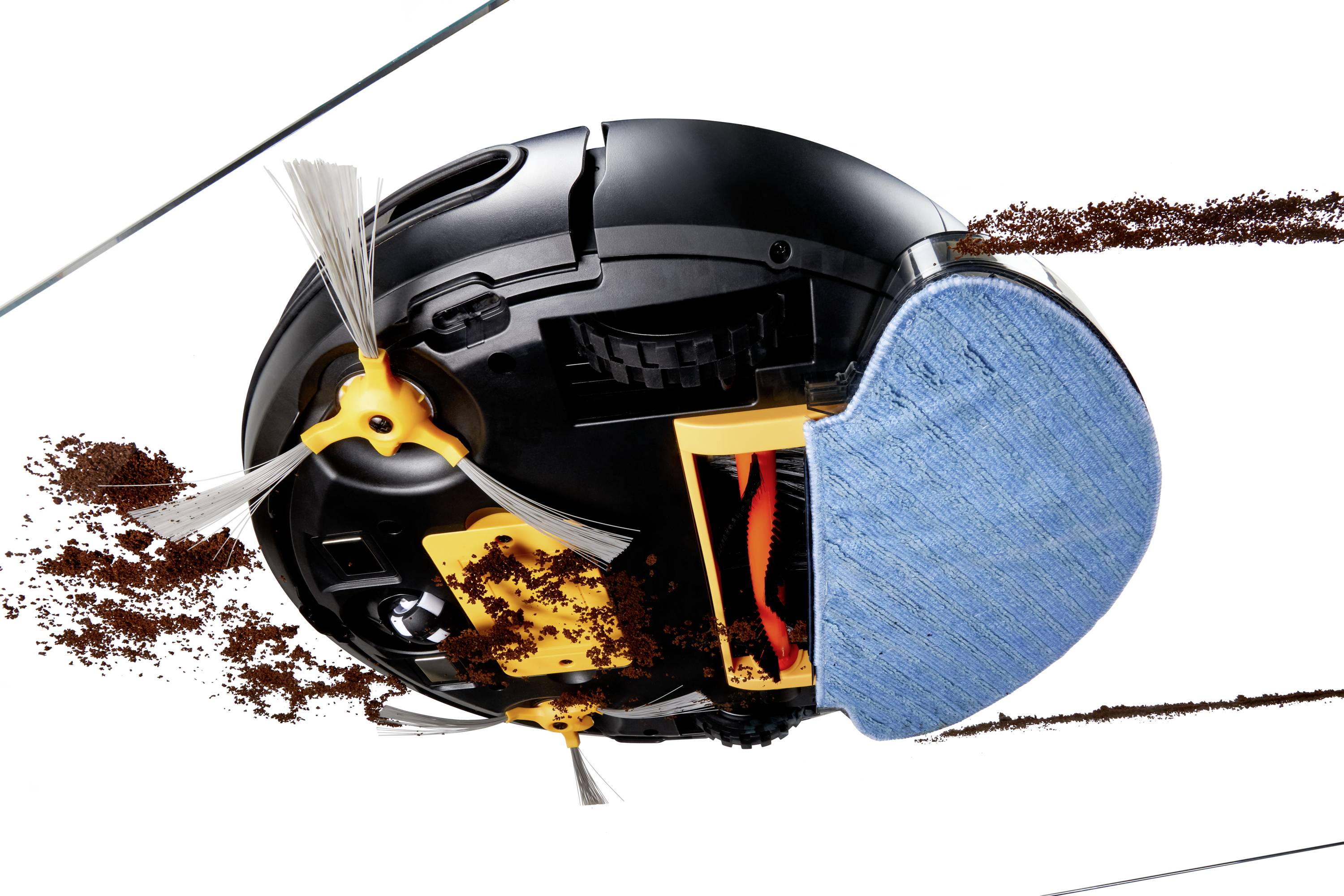 Medion MD 20041 Saugroboter Weiß, Schwarz Sprachgesteuert, App gesteuert