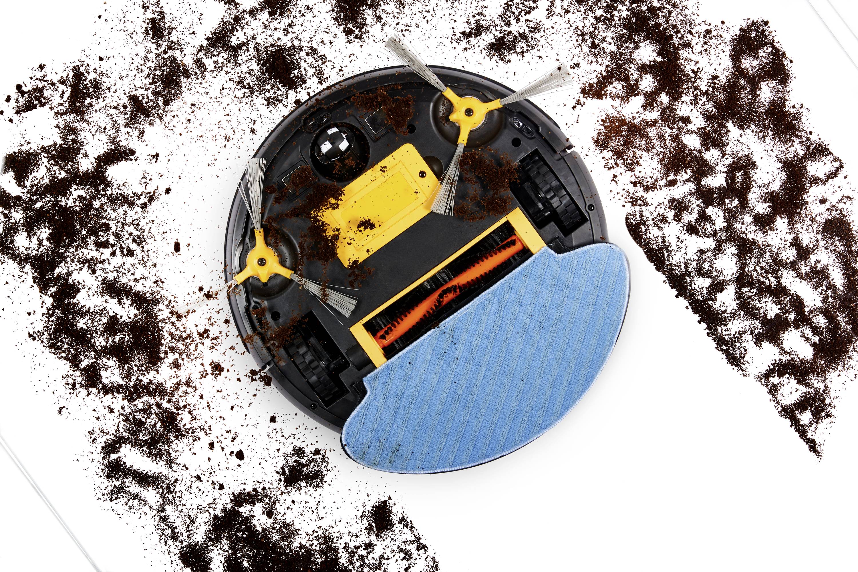 Medion MD 20041 Saugroboter Weiß, Schwarz Sprachgesteuert, App gesteuert