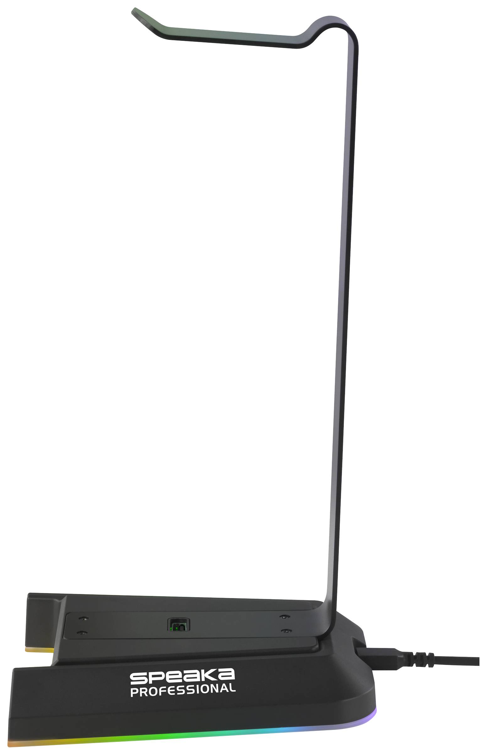 SpeaKa Professional SP-HPS-320 Kopfhörerständer Passend für (Kopfhörer):On-Ear-Kopfhörer, Over-Ear-Kopfhörer Schwarz