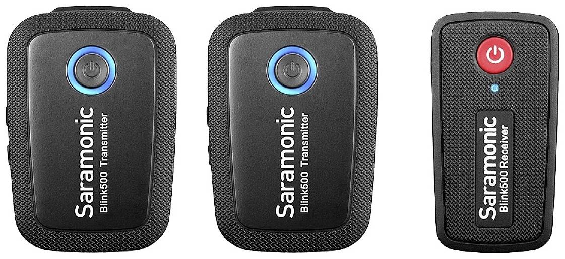 Saramonic Blink 500 B2 Ansteck Funkmikrofon-Set Übertragungsart (Details):Funk