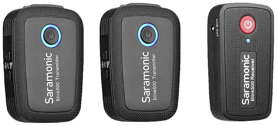 Saramonic Blink 500 B2 Ansteck Funkmikrofon-Set Übertragungsart (Details):Funk
