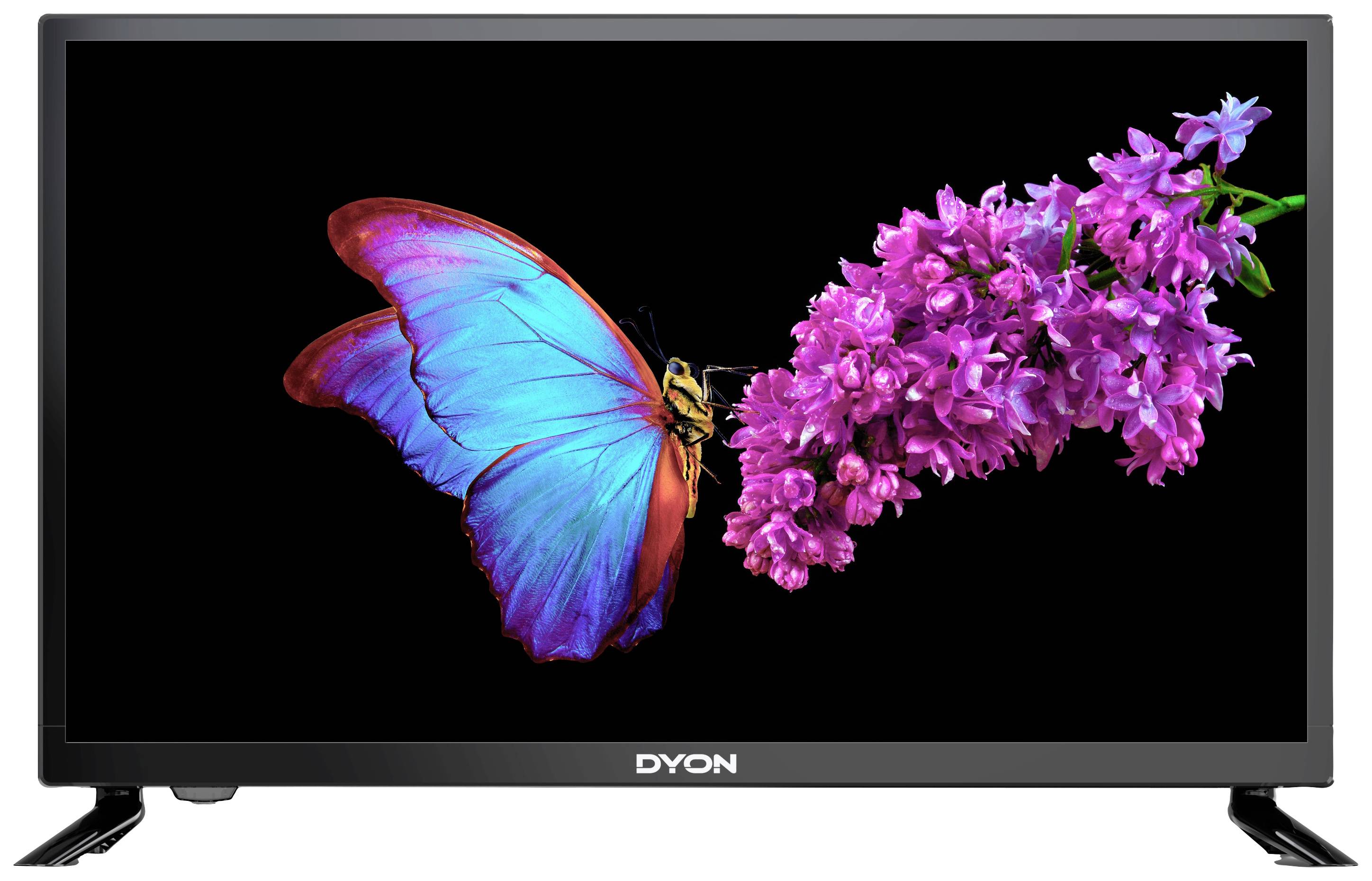 Dyon Enter 24 Pro X2 LED-TV 60cm 24 Zoll EEK F (A - G) DVB-T2, DVB-C, DVB-S, HD ready, CI+ Schwarz