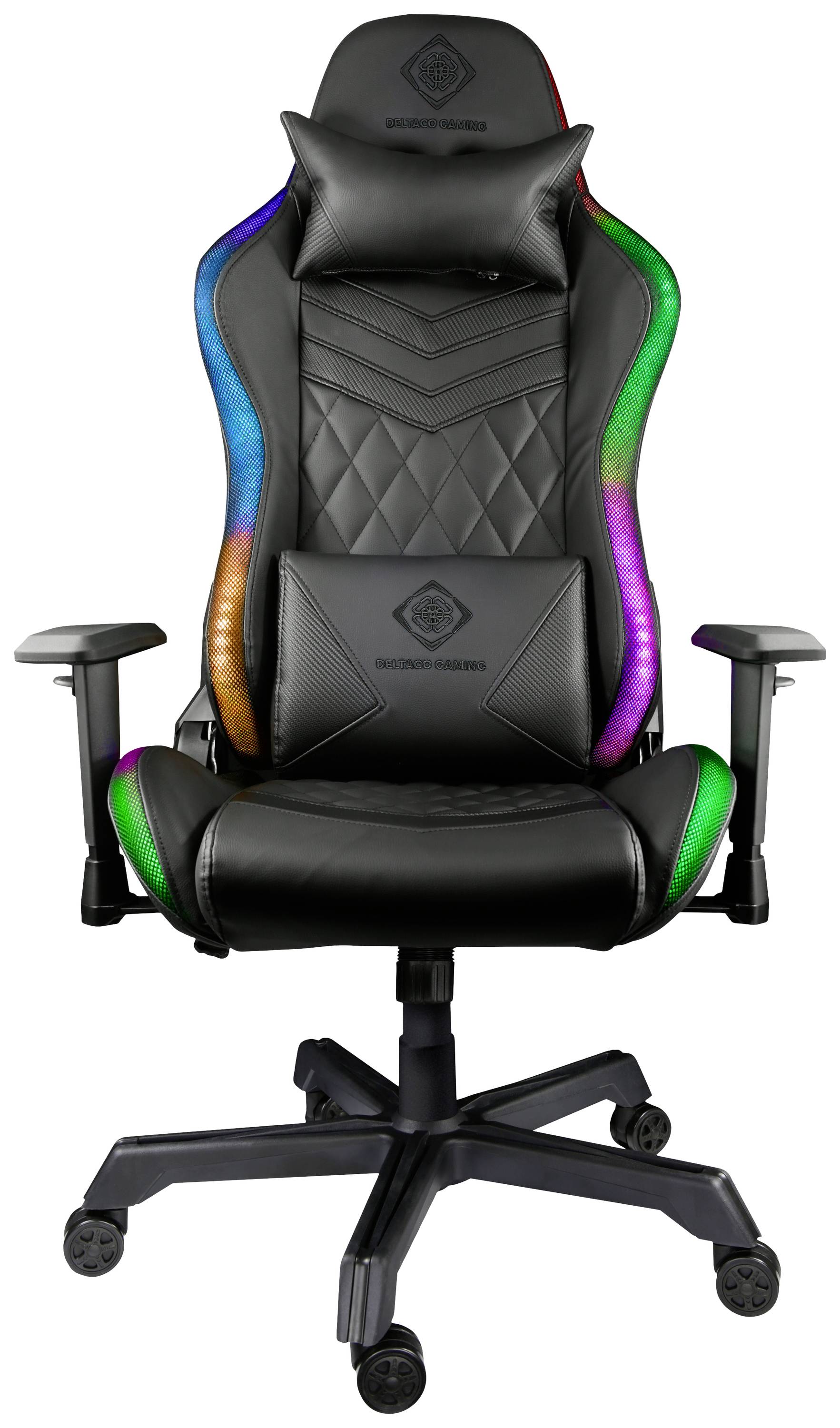 DELTACO GAMING GAM-080 Gaming-Stuhl Schwarz