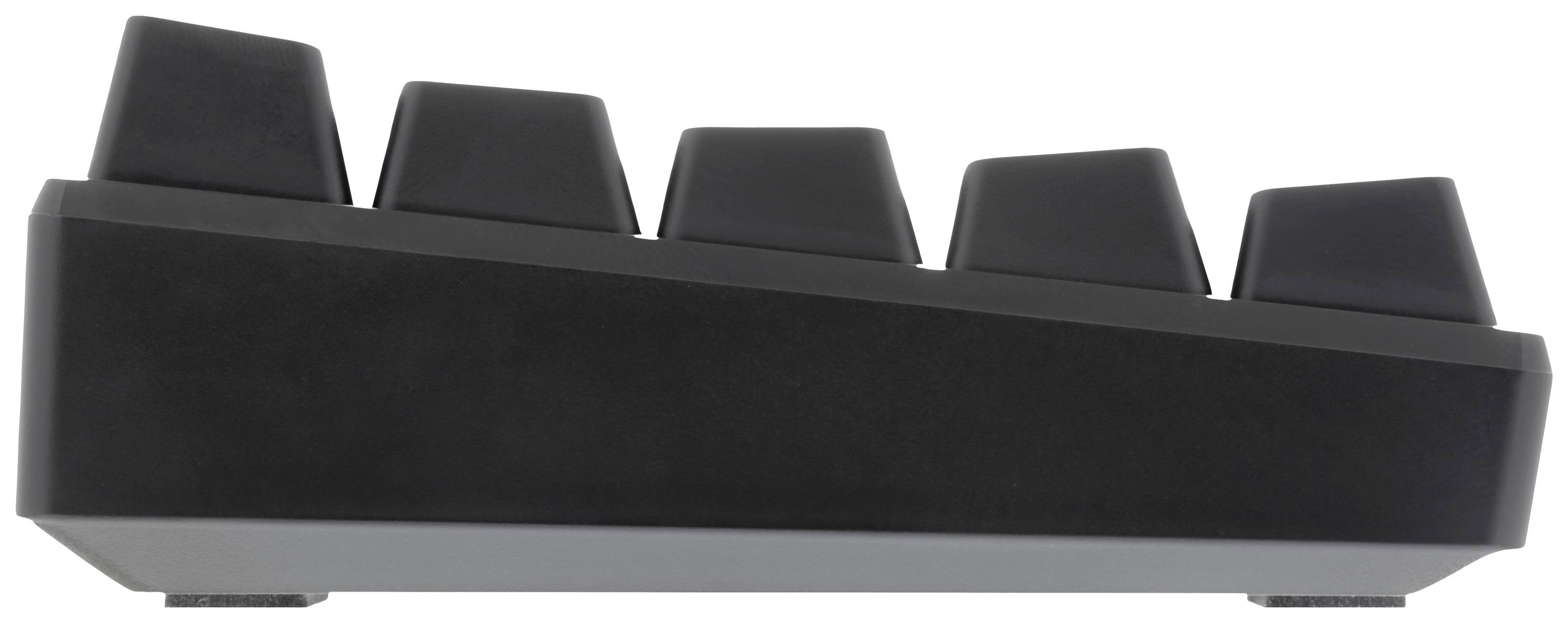 DELTACO GAMING GAM-075-DE Kabelgebunden Gaming-Tastatur Deutsch, QWERTZ Schwarz Beleuchtet