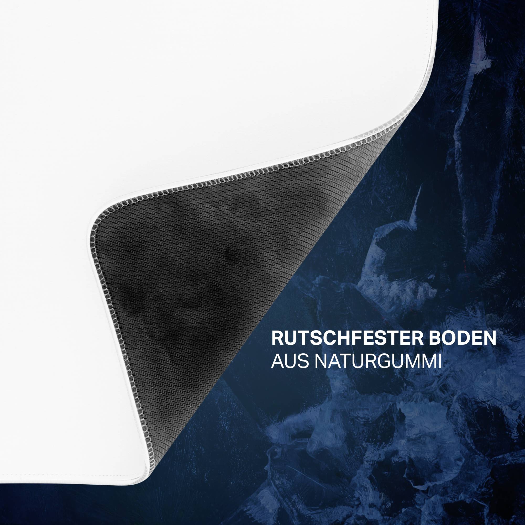 Deltaco GAM-079-W - Weiß - Monochromatisch - Stoff - USB - Rot/Grün/Blau