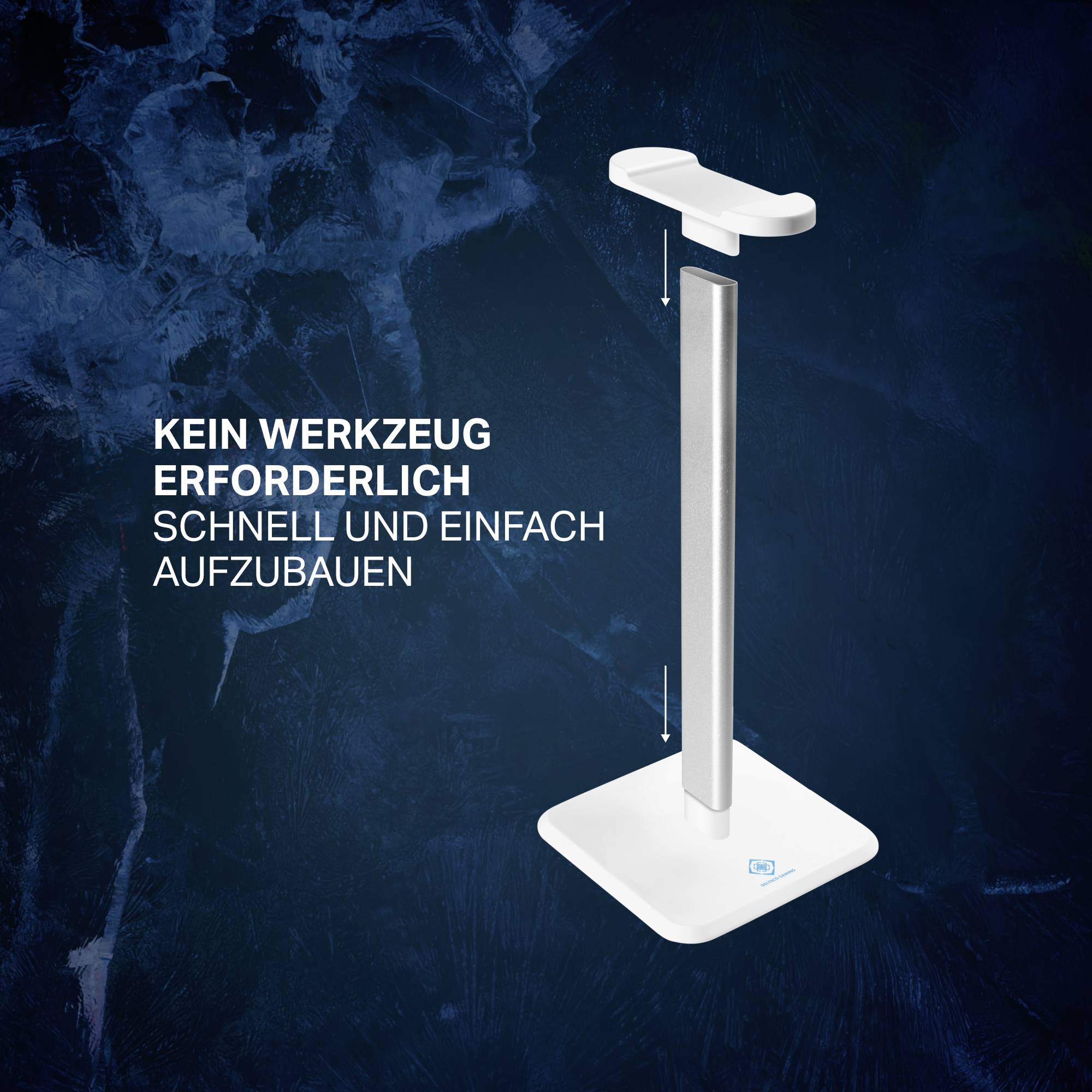 DELTACO GAMING GAM-071-W Kopfhörer-Ständer