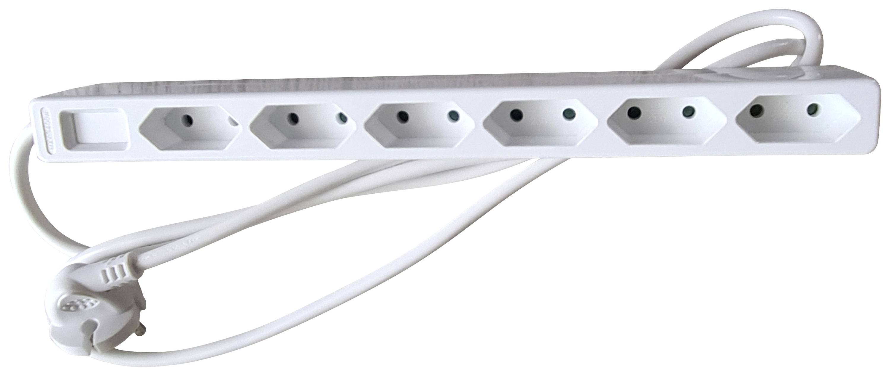 AS Schwabe 11315 Steckdosenleiste Weiß Konturenstecker 1St.