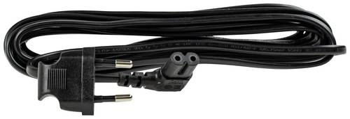 AS Schwabe 70881 Strom Netzkabel Schwarz 1.5 m