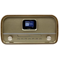 Soundmaster DAB970BR1 Tischradio DAB+, UKW AUX, Bluetooth®, CD, USB Akku-Ladefunktion, Inkl. Fernbedienung, Weckfunktion Braun Soundmaster DAB970BR1 Tischradio DAB+, UKW AUX, Bluetooth®, CD, USB Akku-Ladefunktion, Inkl. Fernbedienung, Weckfunktion Braun