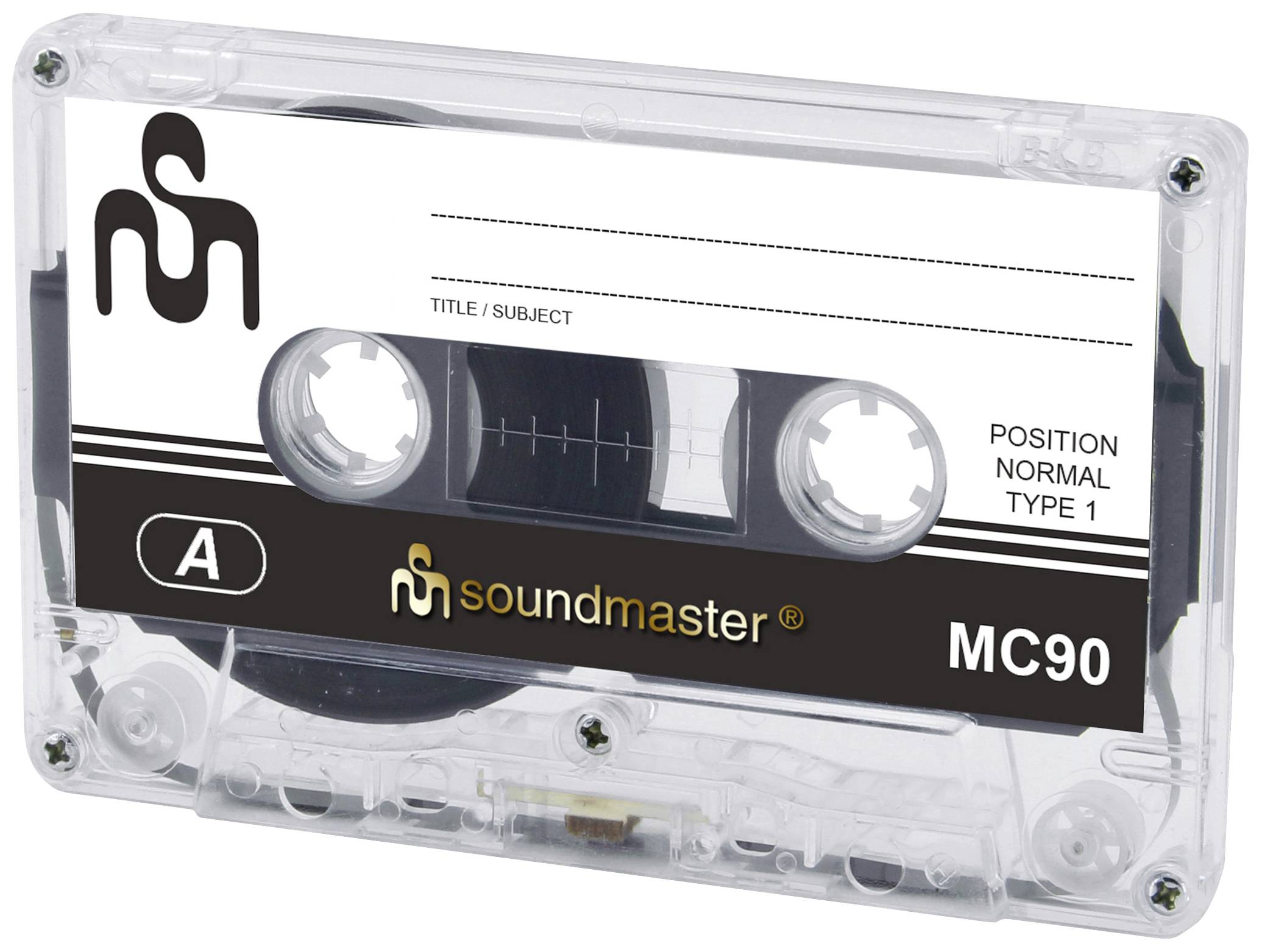 Soundmaster Audiokassette 90 min 5er Set