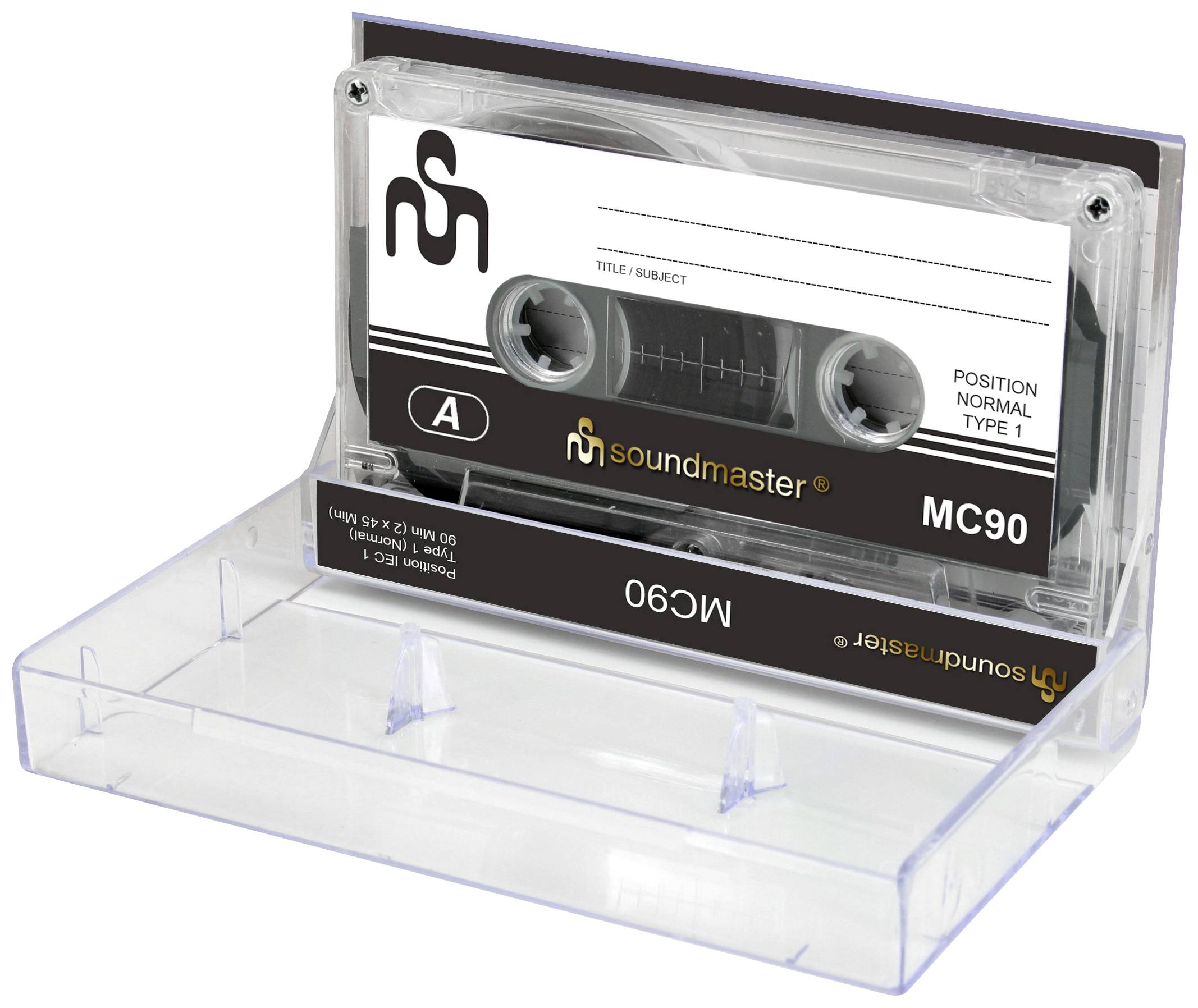 Soundmaster Audiokassette 90 min 5er Set