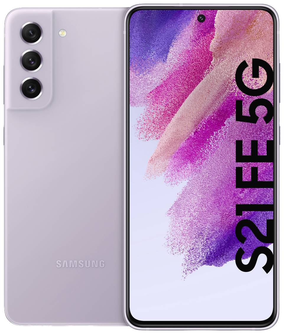 Samsung Galaxy S21 FE 5G Import-Ware 128 GB Lavendel 16.3 cm (6.4 Zoll) Smartphone