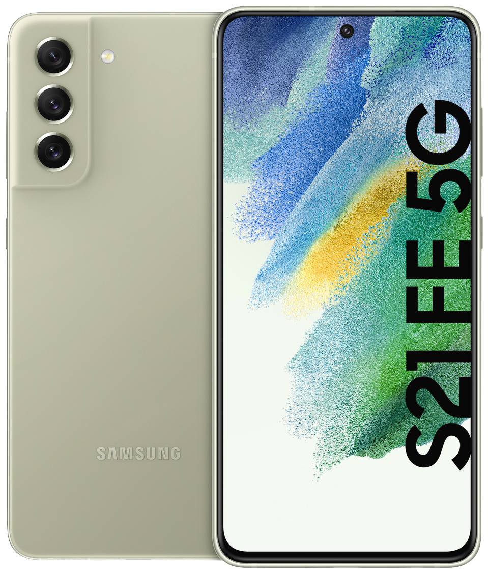 Samsung Galaxy S21 FE 5G Import-Ware 128 GB Oliv 16.3 cm (6.4 Zoll) Smartphone