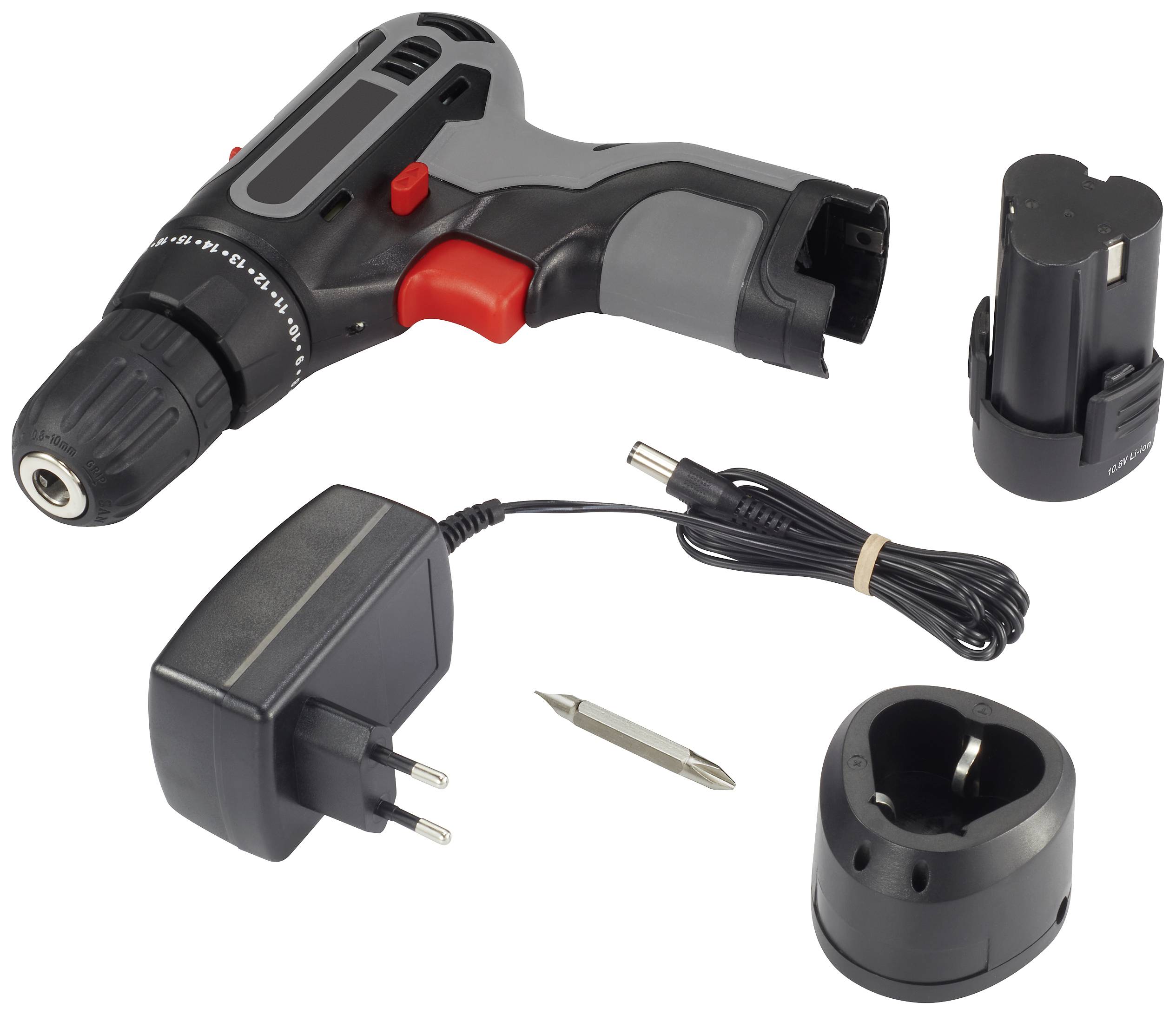 D008 Akku-Bohrschrauber 10.8V 1.5Ah Li-Ion inkl. Akku