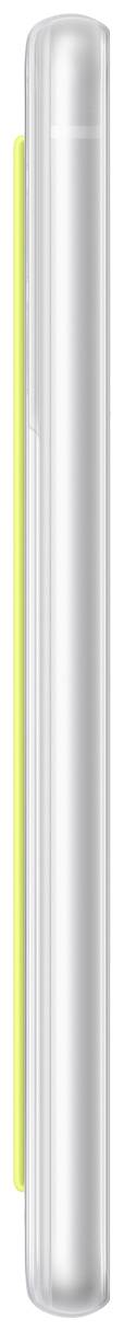 Samsung Slim Strap Cover Backcover Galaxy S21 FE 5G Weiß