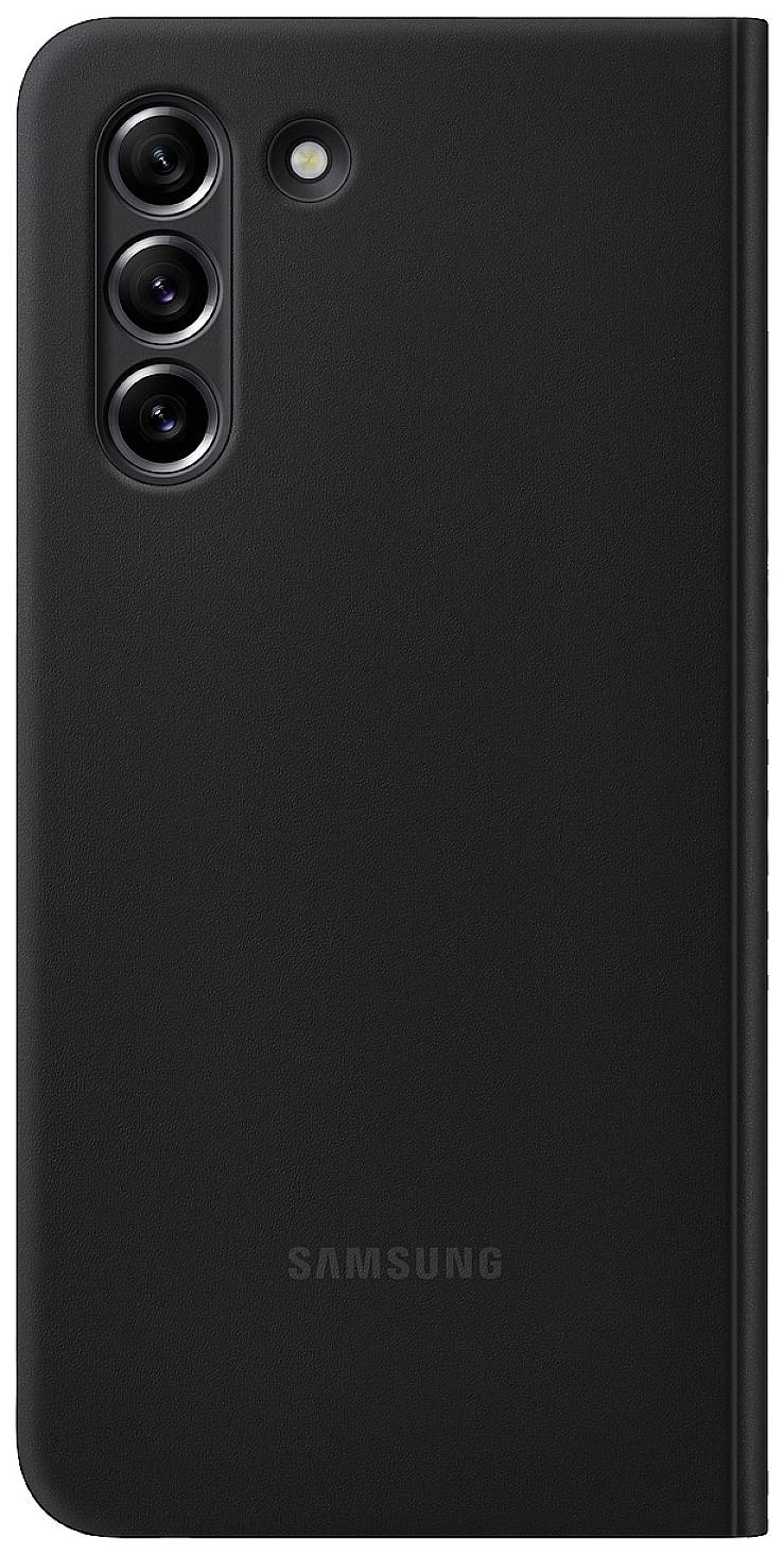 Samsung Clear View Cover Booklet Galaxy S21 FE 5G Schwarz