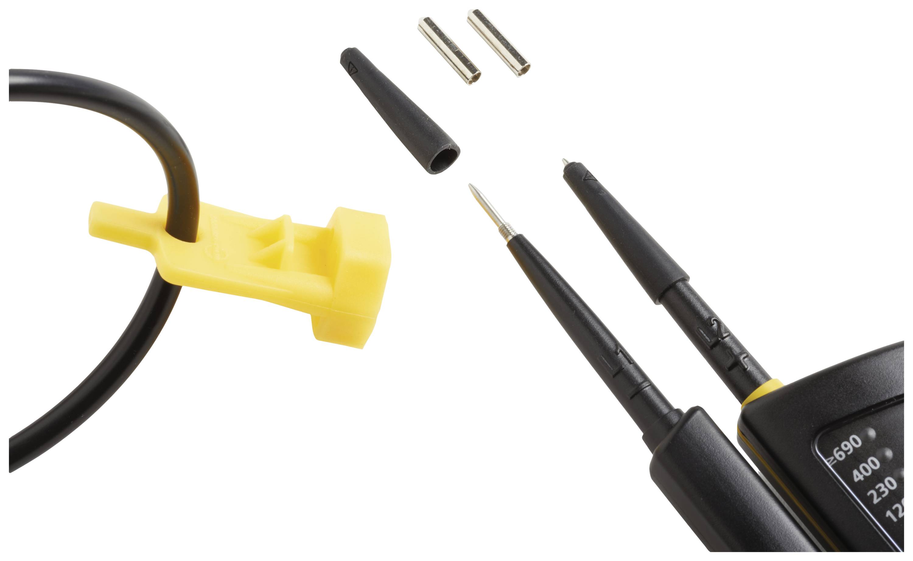 Beha Amprobe 2100-GAMMA PRO+ Zweipoliger Spannungsprüfer CAT IV 600 V, CAT III 1000V LED, LCD