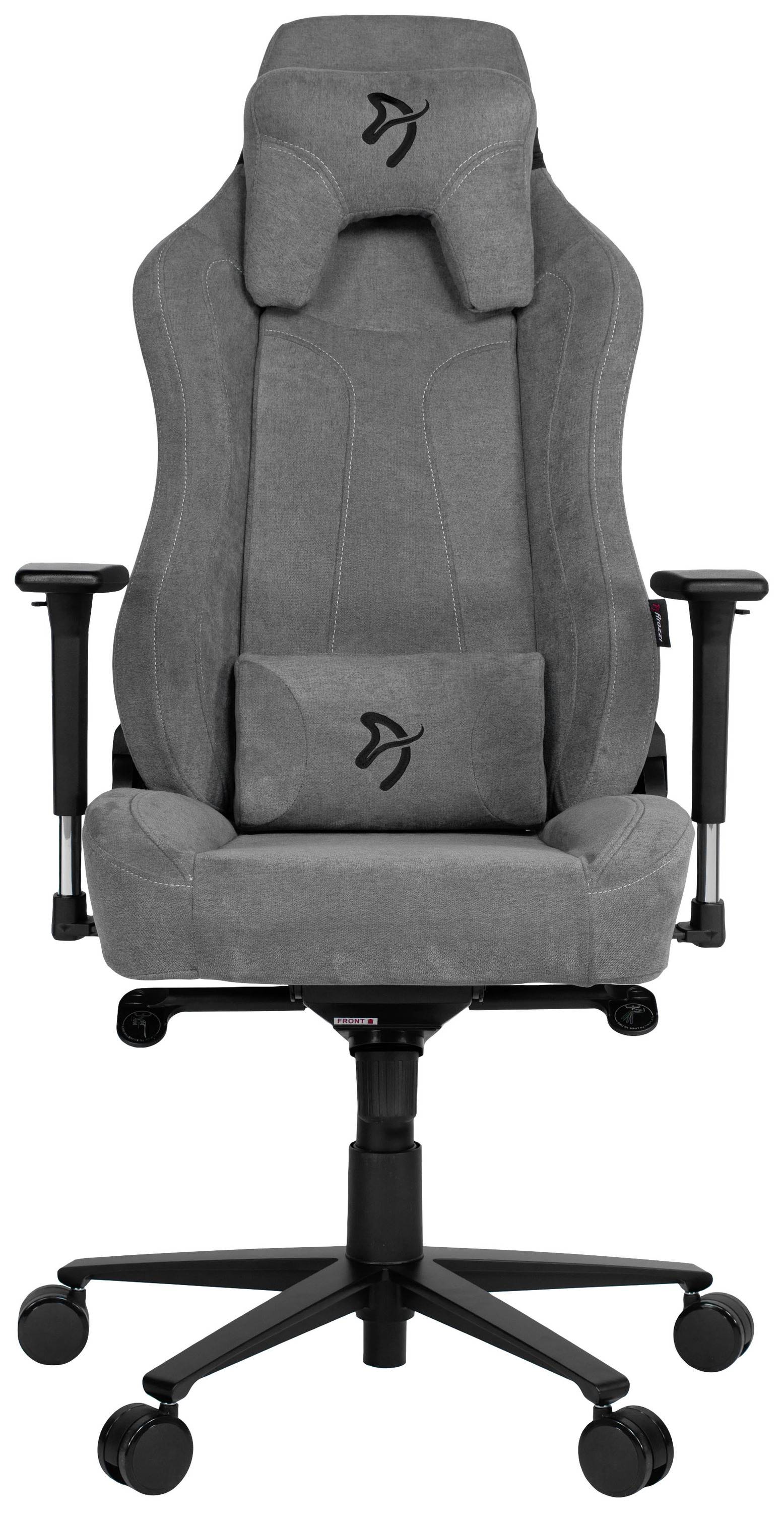Arozzi VERNAZZA SOFT FABRIC Gaming-Stuhl Grau