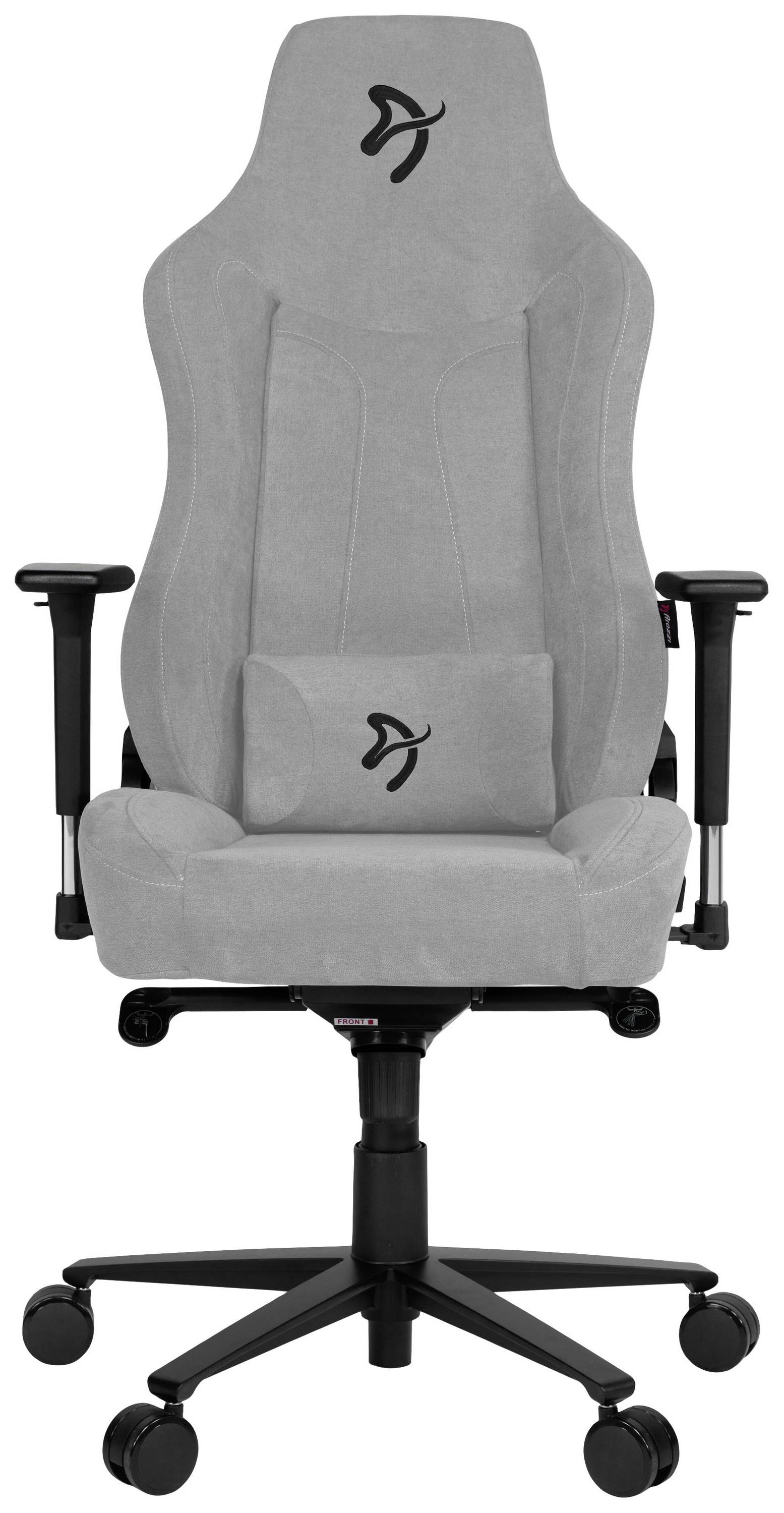 Arozzi VERNAZZA SOFT FABRIC Gaming-Stuhl Hellgrau