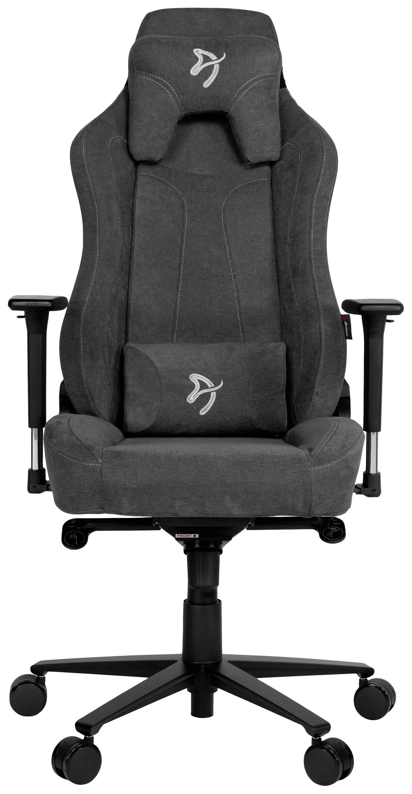 Arozzi VERNAZZA SOFT FABRIC Gaming-Stuhl Dunkelgrau
