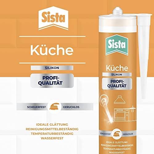 Sista Küche Silikon Herstellerfarbe Transparent SKPTR 280ml