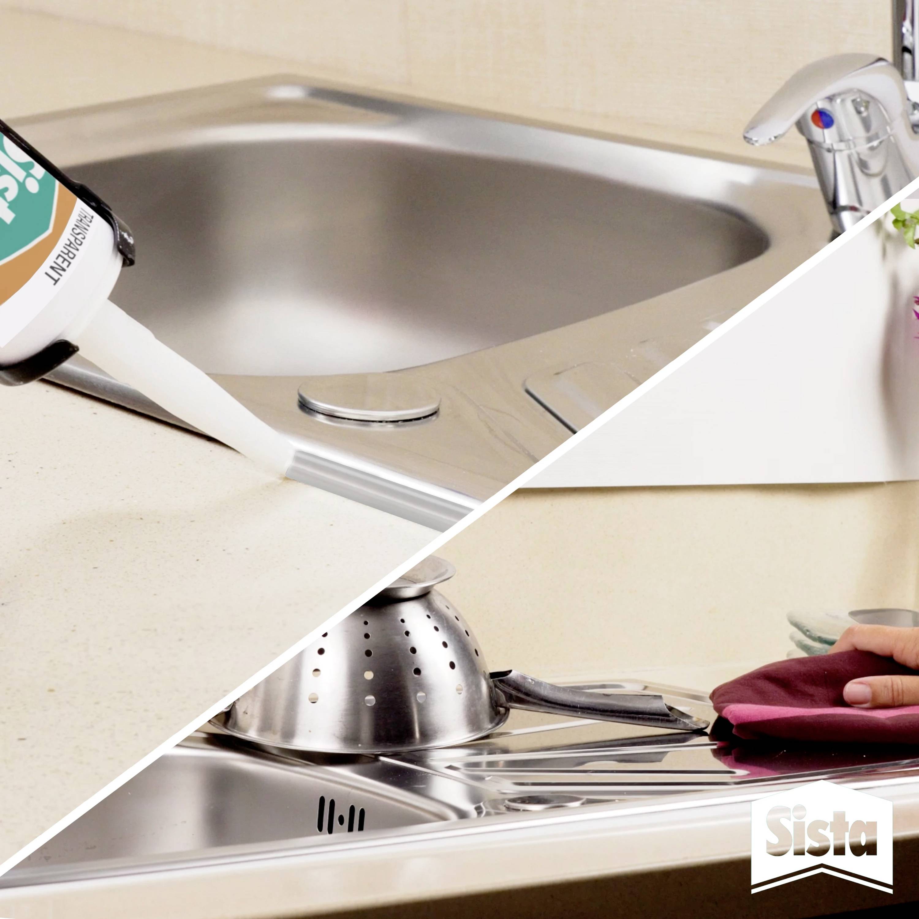 Sista Küche Silikon Herstellerfarbe Transparent SKPTR 280ml