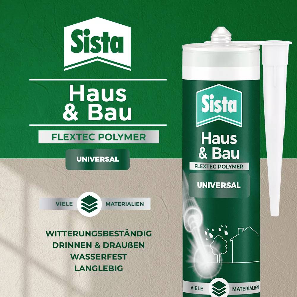 Sista Haus & Bau Dichtstoff Herstellerfarbe Transparent SHURT 280ml