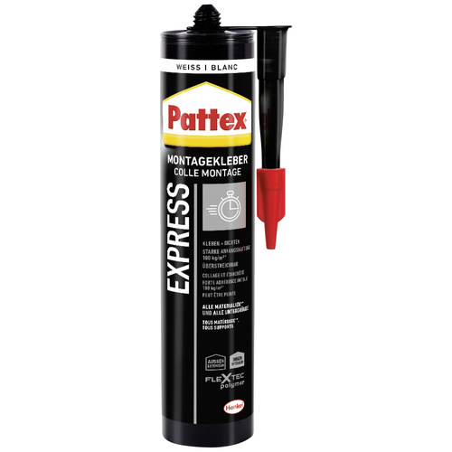 Pattex Express Montagekleber Herstellerfarbe Weiß PTREX 440 g