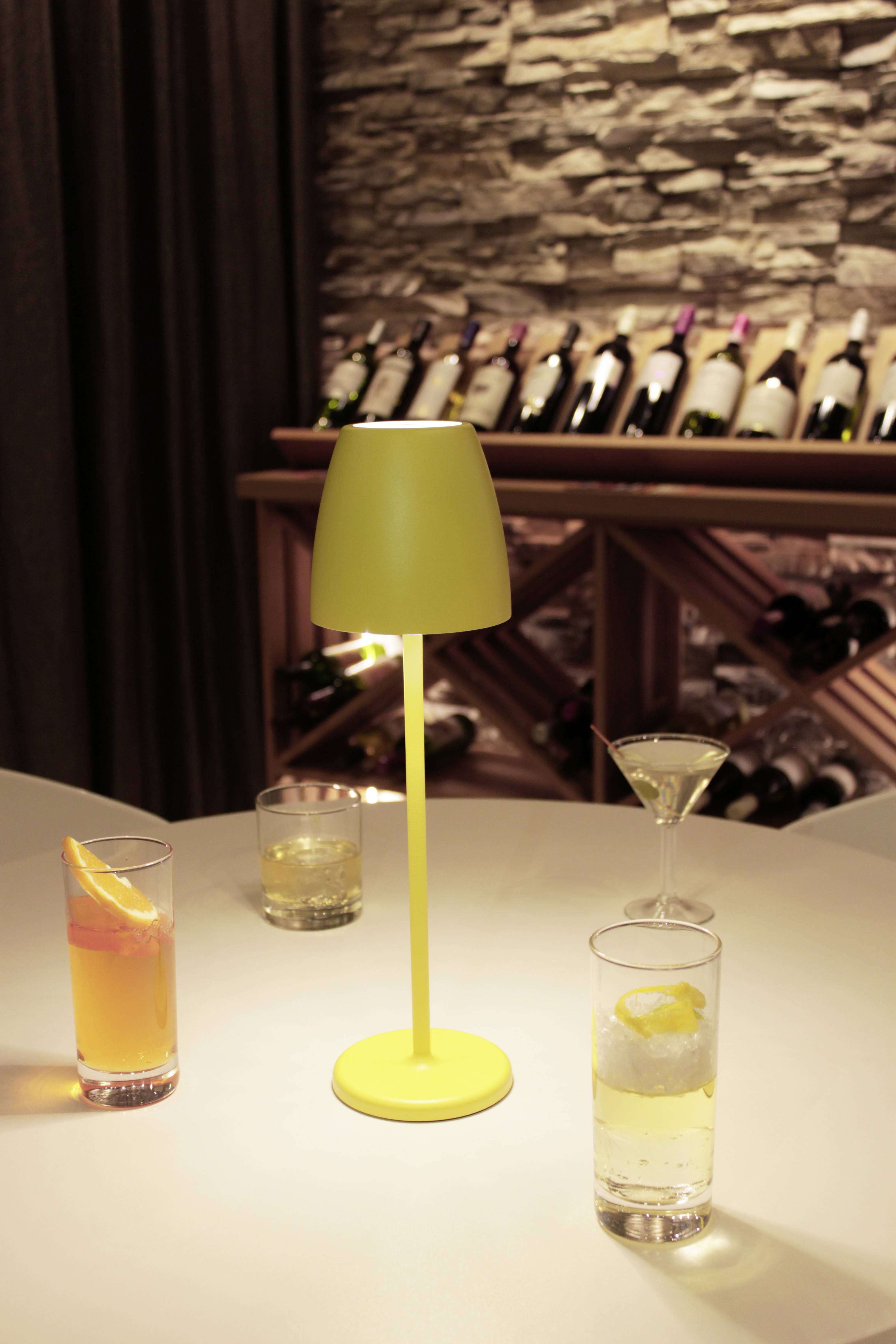 Megatron MT68055 TAVOLA Außentischleuchte 2 W Warmweiß Sonnengelb