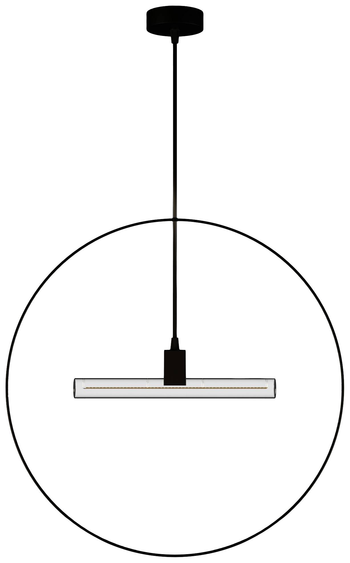 Segula 50964 Deckenleuchte COMPASS, 1x S14d, Metall schwarz LED-Deckenleuchte Schwarz