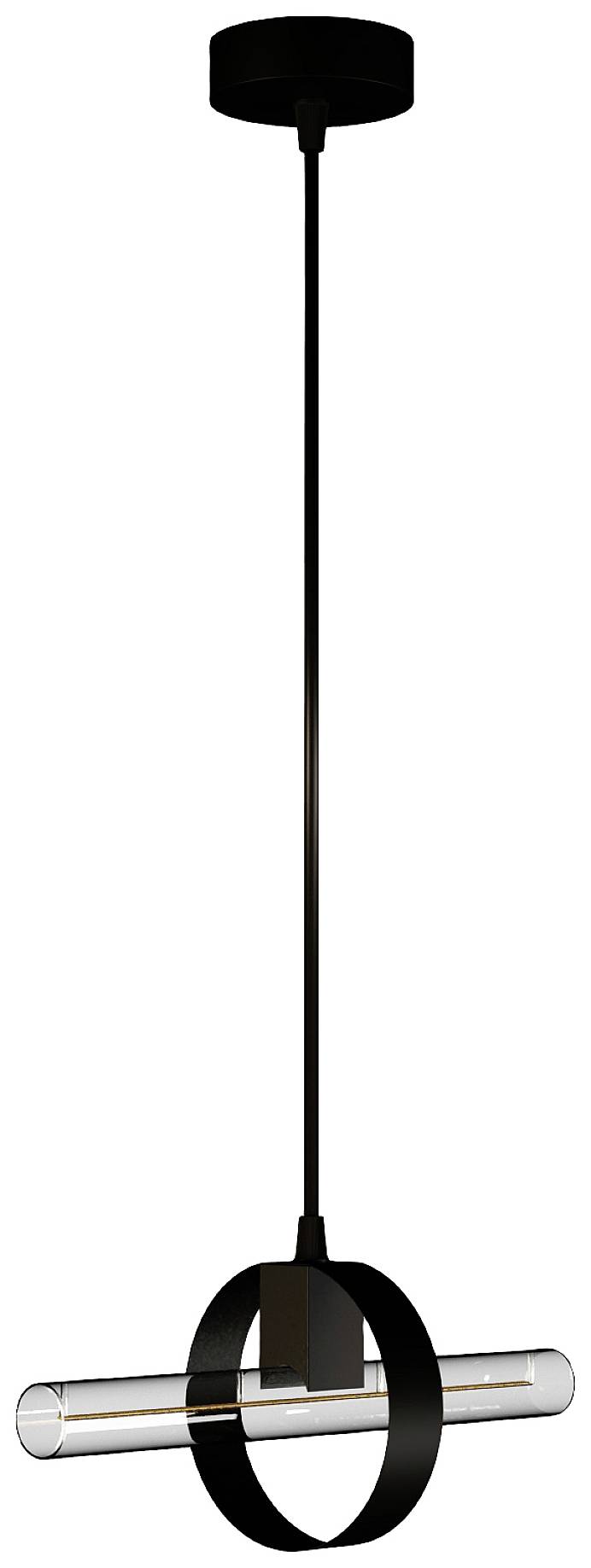 Segula 50963 Deckenleuchte LEVEL, 1x S14d, Metall schwarz LED-Deckenleuchte Schwarz