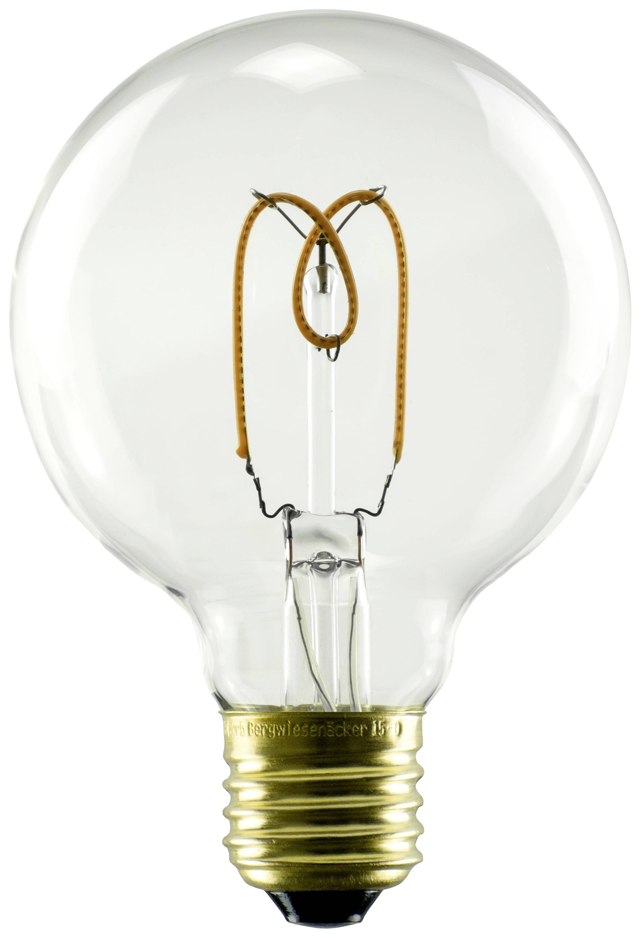 Segula 50659 LED EEK G (A - G) E27 Globeform 3.2 W = 20 W Warmweiß (Ø x L) 80 mm x 125 mm 1 St.