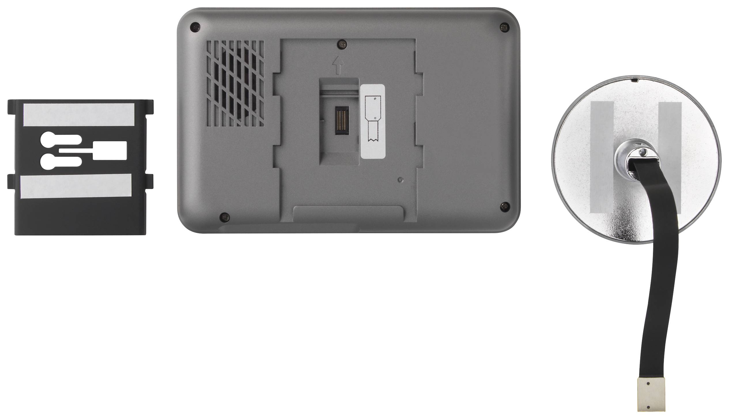 Sygonix IP-Video-Türsprechanlage WLAN Kamera, Video-Inneneinheit Grau