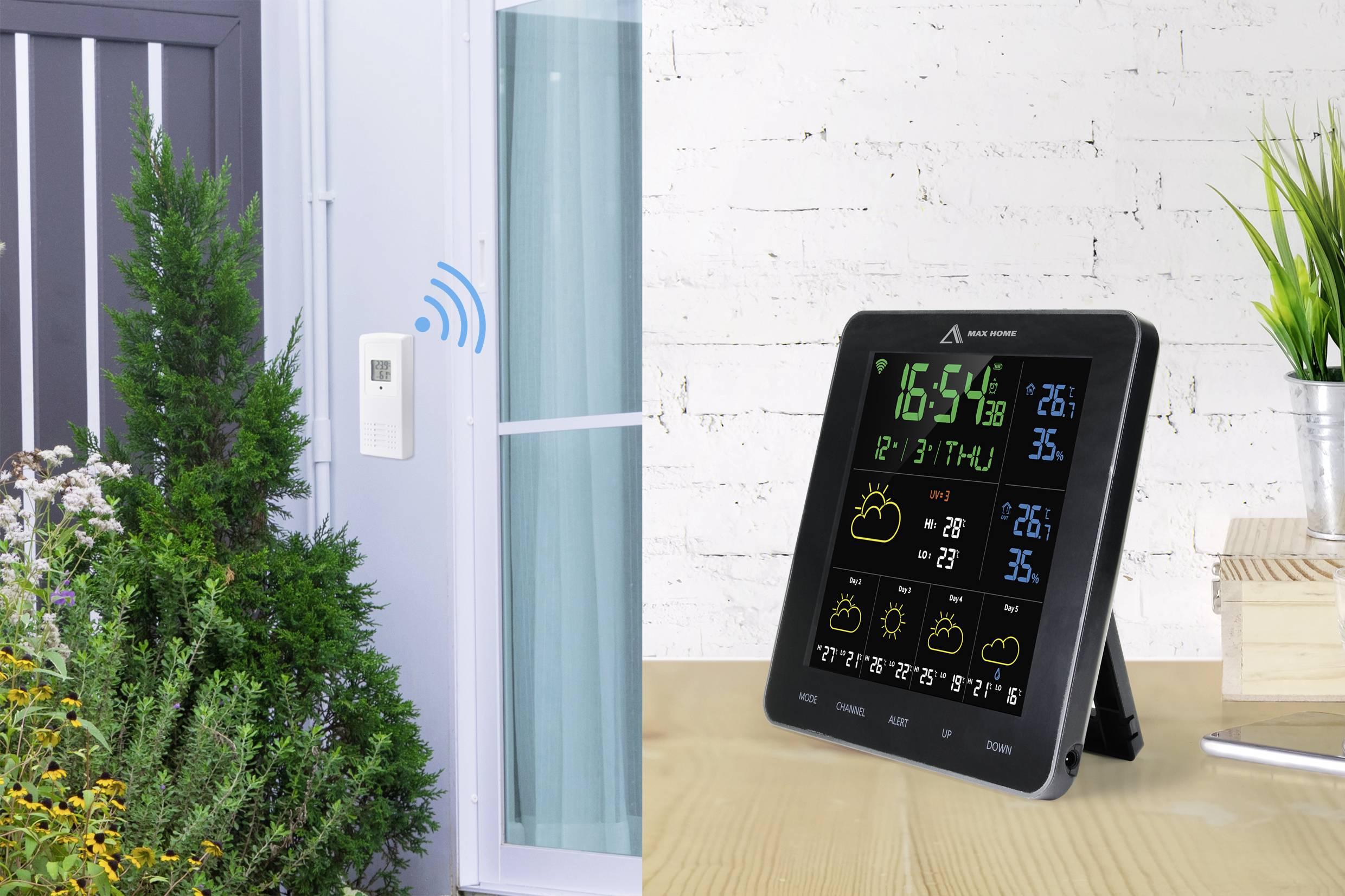 MX6036B WLAN-Wetterstation