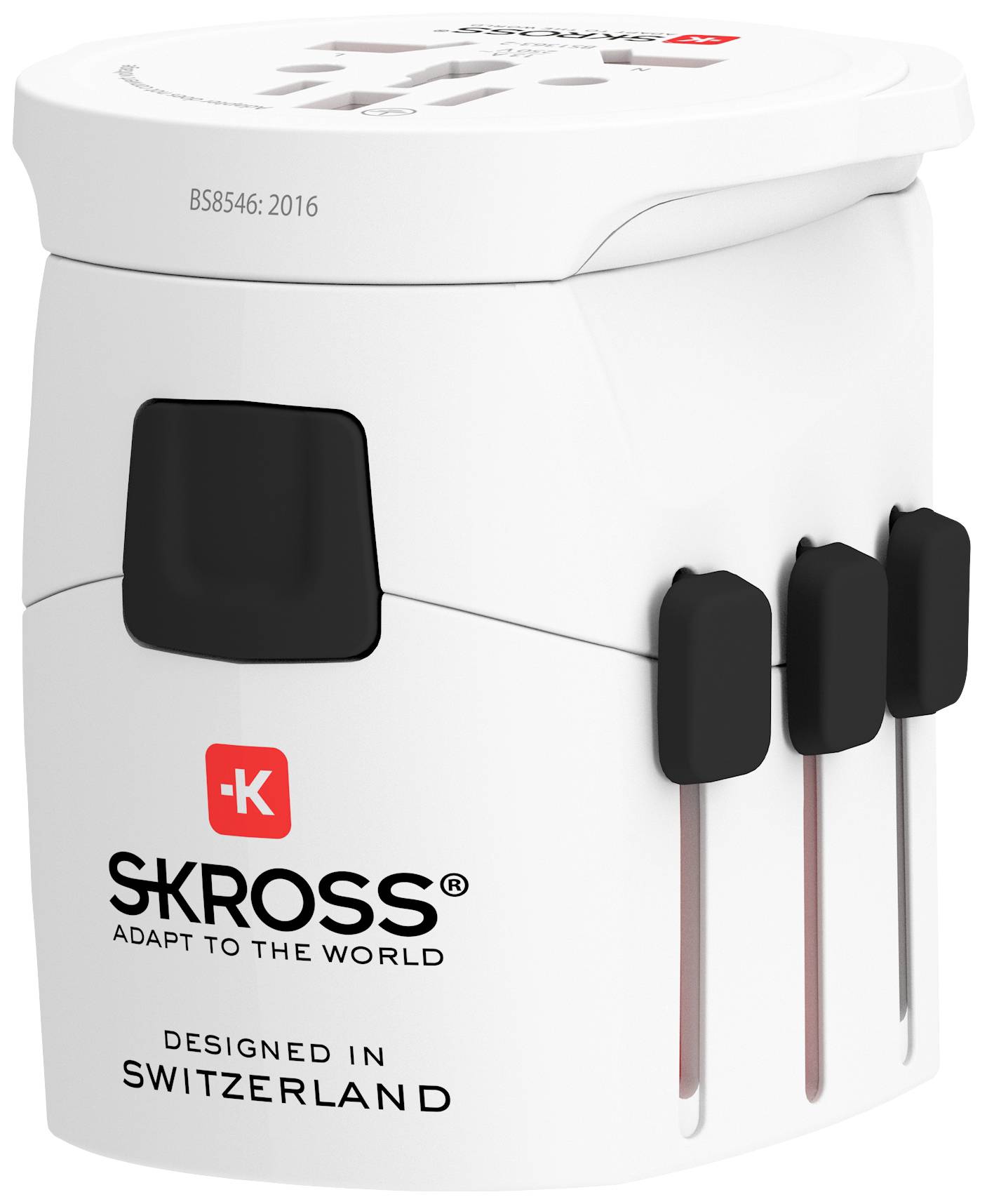 Skross 1103165 Reiseadapter Pro Light World