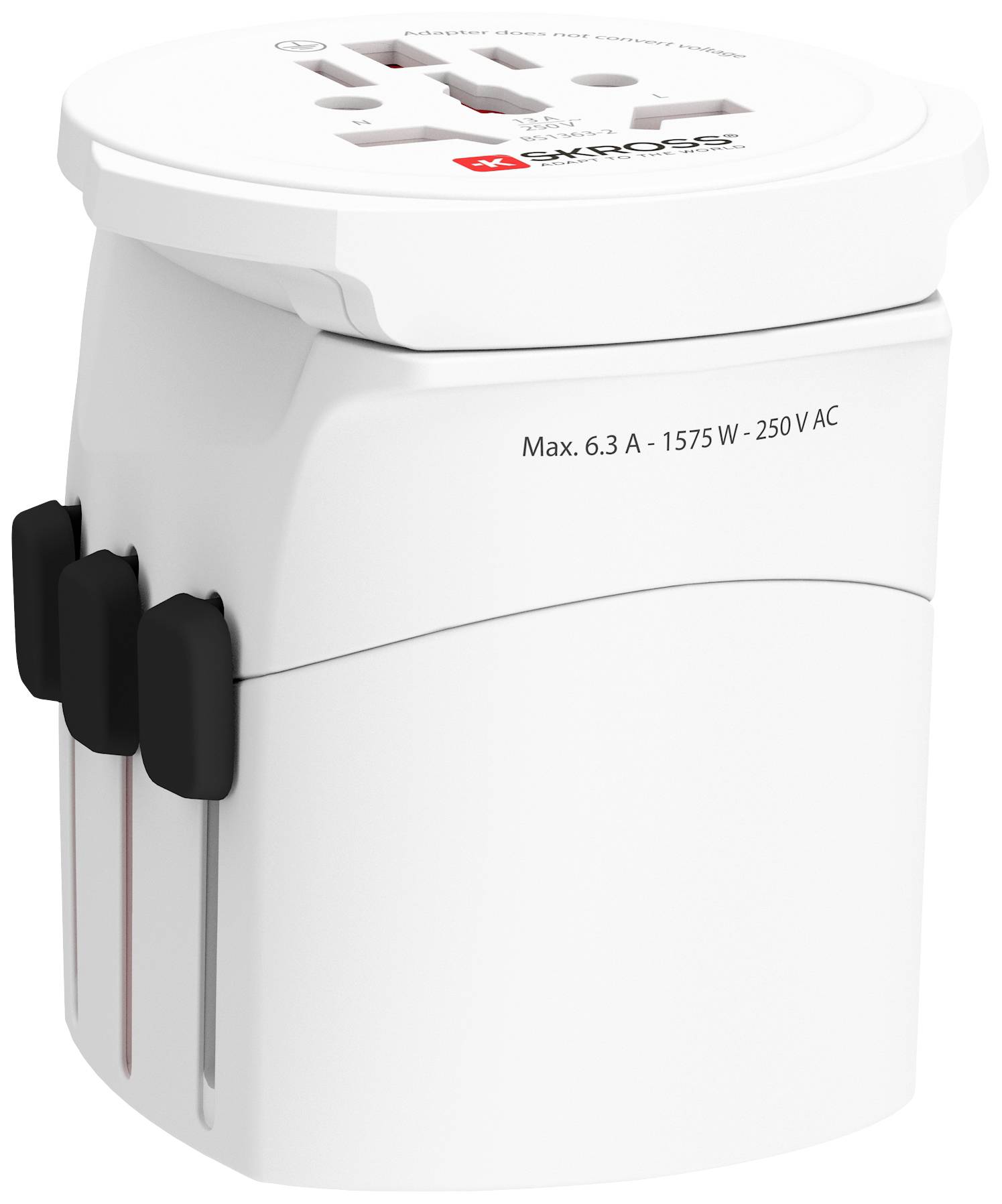 Skross 1103165 Reiseadapter Pro Light World