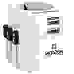 Skross 1302470 Adaptateur de voyage Pro Light USB (2xA) -World