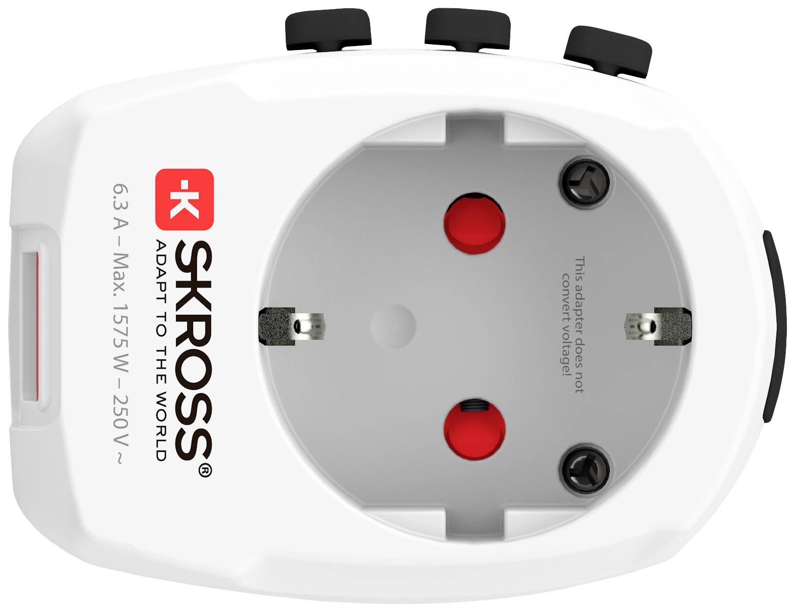 Skross 1302470 Reiseadapter Pro Light USB (2xA) -World