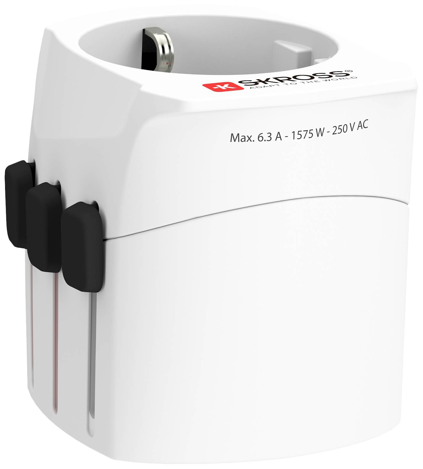 SKROSS Länderstecker PRO Light white